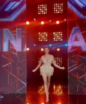 Arilena Ara Instagram - 🤍🥹BIG FINALE🥹🤍 @xfactor.albania 
WE MADEEEEE IT! 
THE WINNER!!! @riigersa 💫 🏆 #GirlsCategory