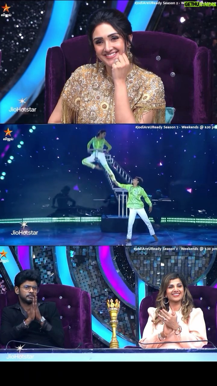 Arunima Sudhakar - 5.9K Likes - Even though this performance got Yellow light,it’s Our favourite performance 💚
The way @iam_dhanush_official._ composed this song is very beautiful,which we enjoyed dancing !🖤🫶🫂
Choreographer: @vardha_master @rishi_kumar_jodi