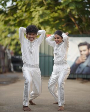 Arunima Sudhakar Instagram - Chikko daa😆

#jodiareureadyseason2 #vijaytelevison