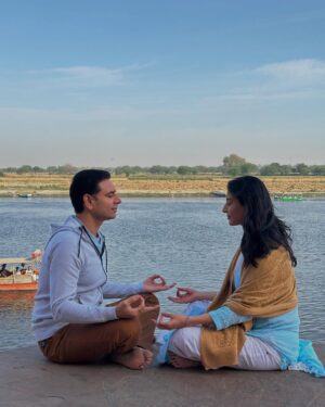 Ashlesha Savant Instagram - Vrindavan calling ….,,, 🥳

There is a whole other universe here …. It cannot be expressed in words . It’s something else. It’s an experience. It’s love ❤️ !!!! Pure love ❤️ . 

Someone told me you cannot step here without Radha Rani’s calling. 

Pics - @toshikamishra6 
🧿🧿🧿🧿🧿🧿🧿🧿🧿 #blessed #beyondwords #unreal #radha #krishna