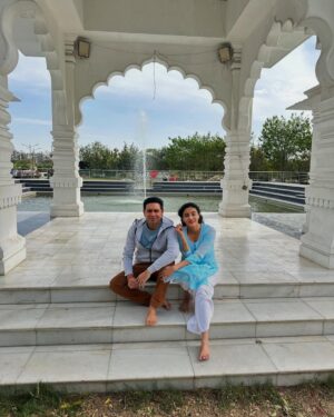 Ashlesha Savant Instagram - Vrindavan calling ….,,, 🥳

There is a whole other universe here …. It cannot be expressed in words . It’s something else. It’s an experience. It’s love ❤️ !!!! Pure love ❤️ . 

Someone told me you cannot step here without Radha Rani’s calling. 

Pics - @toshikamishra6 
🧿🧿🧿🧿🧿🧿🧿🧿🧿 #blessed #beyondwords #unreal #radha #krishna