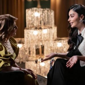 Asia Kamal Instagram - استمتعت جدا بوجودي مع الجميلة هيفاء حسوني وحضورها المميز.
في برنامج #مراجيح 
شكرا للشرقيه لهذا البرنامج الاستعراضي الثري في كل شئ.
#اسيا_كمال