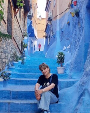 Asia Kamal Instagram - من بعد فترة انقطاعي عنكم
 من مدينة شفشاون في المغرب الجميله 🇲🇦
#missyouall 
#asiakamal 
#اسيا_كمال 
#المغرب 
#morocco