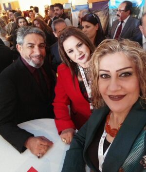 Asia Kamal Instagram - اليوم في افتتاح مهرجان السليمانيه السينمائي الدولي الاول ....