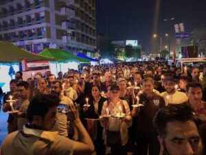 Asia Kamal Instagram - اكراما لشهدائنا الأبرار اوقدنا الشموع 
لهم الرحمة والمغفرة
#ثورة_اكتوبر 
#ثورة_العراق
#نازل_اخذ_حقي