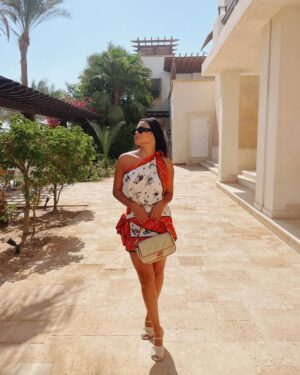 Asmaa Galal Instagram - All in @fendi ✨