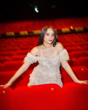 Aurora Ribero Instagram - Loved feeling like a princess for @komangfilm
•
•
•

Photo: @rffvck 
Makeup: @beautybyyusti @ss____studios 
Hair: @jovitahairwizard 
Dress: @maisondella_id
Stylist: @elcofrebliaman