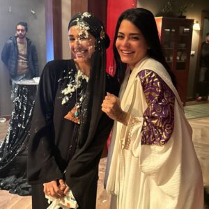 Aya Samaha Instagram - تسلم ايدكم و دايما عامر 🤍🍚📿

@diabkhaled_ 
@heshammagedofficial 
@asmaa_galal