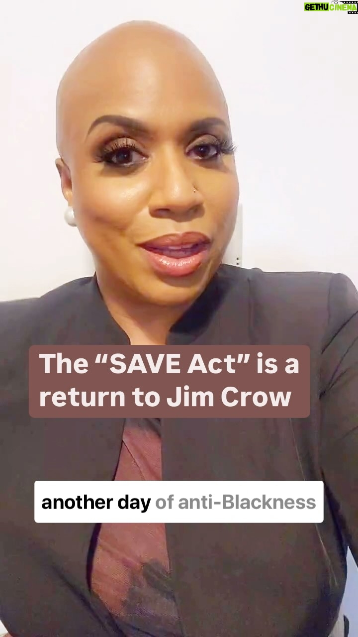 Ayanna Pressley - 8.5K Likes - Letās call this what it is: Wholesale voter suppression.
I voted NO.
Implications of the SAVE Act below. šš½
1. This bill requires people to present a passport, birth certificate, or other proof of citizenship when registering to vote or updating your voter registration (anytime you move to a new address or state). Your driverās license or state ID alone would not be sufficient.
2. The bill could eliminate popular methods of voter registration, such as online, mail and registration drives.
3. This would make it harder to vote for rural voters, married women, the military, people of color, disabled people, and anyone who canāt afford to spend the extra time and money to get a passport or the necessary documentation to prove citizenship.