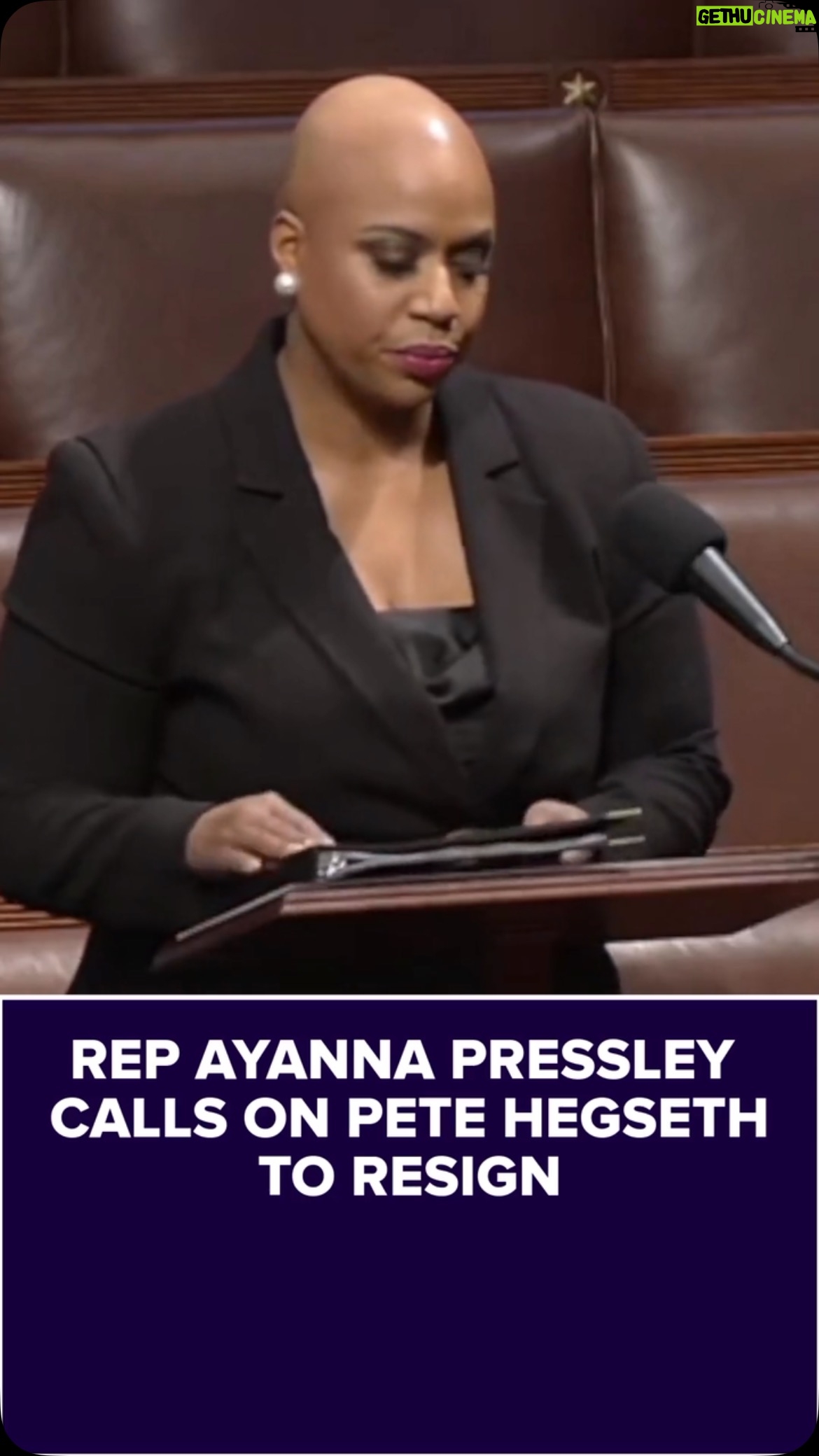 Ayanna Pressley - 2.2K Likes - Discussing classified military action in a group chat is reckless and puts all of us at risk.
Everyone involved should be investigated and Pete Hegseth must resign.