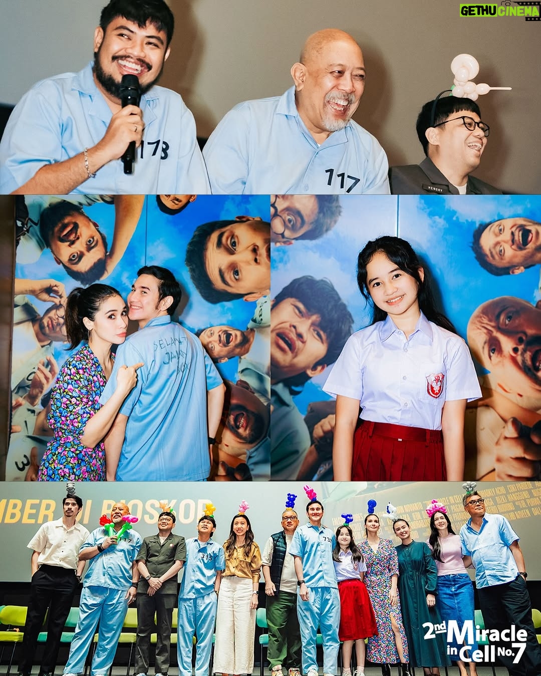 Ayushita - 3 Likes - Momen kebersamaan sewaktu rilis poster Dan trailer film 2nd Miracle in Cell No.7 kemarin. 🥰🤗
25 Desember di Bioskop siap-siap tissue yang banyak yah. 😭😭😭
@vinogbastian__ @graciellaabigail @marshatimothy @indrowarkop_asli @t_orasudi_ro @indrajegel @rigensih @bryandomani_bd_ @muhadkly @sumargodenny @cokipardedebebas @ayushita @aglaartalidia @delladartyan @iedilputra @rizkyhanggono @keanuazka08 @yattisurachmanreal @aphang_alimsudio @herwinnovianto @er1ca