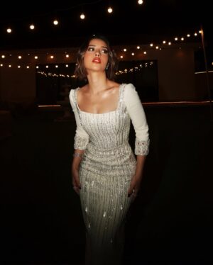 Balqees Ahmed Fathi Instagram - Thank you Abu Dhabi ❤️🔥
Styled by @cedrichaddad
Dress @georgeshobeika
Makeup @bexbeautyofficial
Jewelry @messika
Hair @rafifazaa
Photos @mk.visionn