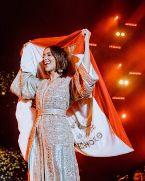 Balqees Ahmed Fathi Instagram - A tribute to the Moroccan Caftan 🇲🇦❤️
Stylist: @cedrichaddad
Caftan: @maisonfatim
Jewelry: @botuhaofficial
Makeup: @bexbeautyofficial
Hair: @salon_mus_diva
Photographer: @novarita.photography