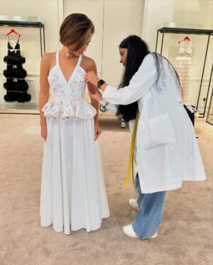 Balqees Ahmed Fathi Instagram - Dreaming with @giambattistavalliparis 🌸
Thank you @giambattistavalli for having me 🤍
Stylist: @cedrichaddad
Makeup: @bexbeautyofficial
Hair: @ilhammestour
Photo Credits: @karlphotography
Video: @mario_capozzoli_
#Balqees #بلقيس #بلقيس_فتحي