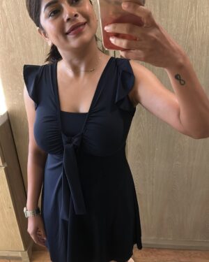 Bavithra B Instagram - #phuketphotos 
What I wore in #Phuket 😇 
Just can’t wait to go again and experience the #phuketmagic 

Also thank you so much @kaniha_official darling. So sweet of you to get me the evil eye bag. The bag helped me so much in my trip and I carried with me everywhere I went. 

#bavithra #singapenne #misssouthindia2017 #singapenneonsuntv