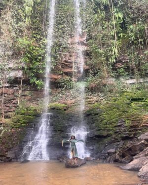 Benedicta Gafah Instagram - Another week on set doing what I love most,shooting at the asenema water falls with @mensahinternational .
.
“AMOANIMAA’S ERA” airs from Mondays to Fridays on dstv channel 150 and gotv channel 102. 
And you can aswell watch the omnibus on weekends. Enjoy your week 🥳. @akwaabamagic 
.
.
