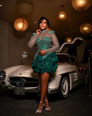 Benedicta Gafah Instagram - Happy birthday to myself 🎉🏆🌻.
.
.
Outfit by @prettyl_fashionworld 
.
 📸  by @chocolate_shot_it