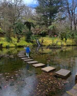 Benedita Pereira Instagram - Entre a chuva e o sol, os fatos de banho e os casacões, entre o verde mais verde que já vi e o azul a perder de vista, entre os banhos quentes e os banhos frios, as paisagens monumentais e as vistas que não se viam mas se imaginavam, entre as milhares de vacas a pastar e os gatinhos tão fofinhos que encontrávamos nos parques. 
Foi assim a nossa viagem de família a São Miguel, sempre acompanhados pelos calorosos micaelenses. Foi tão bom que viemos embora já com planos para voltar! 

Para quem está a planear as suas férias em São Miguel:
- Recomendo vivamente os hotéis @calourahotelresort e @terranostragardenhotel - são ambos lindíssimos e inseridos em paisagens de cortar a respiração- não deve haver melhor na ilha ❤️
- para almoçar peixe fresco e suculento em cima do mar recomendo o @bardacaloura 
- para passear o imperdível @parqueterranostra (o parque mais bonito que vi na vida)
- a Caldeira Velha para mergulhos de água quente
- e, para isto tudo ser possível, o melhor é alugar um carro com a @wayzorentacar
