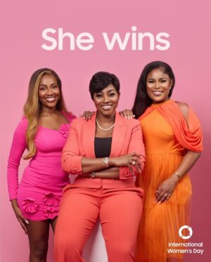 Berla Mundi Instagram - She leads.
She wins!
She inspires!

Happy International Women’s Day to all women out there breaking their backs to win and achieve their goals. We see you, we appreciate you. 
From @samsungghana 

#samsungwoman #internationalwomensday #womenontherise