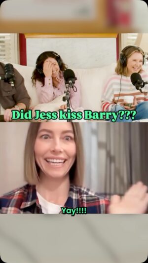Beverley Mitchell Instagram - Have you seen our latest episode of Catching Up with the Camdens? Mary Camden aka @jessicabiel joins the madness and talks about the first kiss on the show that may or may not have been @realbarrywatson 😂 Out now on YouTube and all podcast platforms. 
-
-
-
#7thheaven #cuwtc #catchingupwiththecamdens #family #camdens #marycamden #90sera