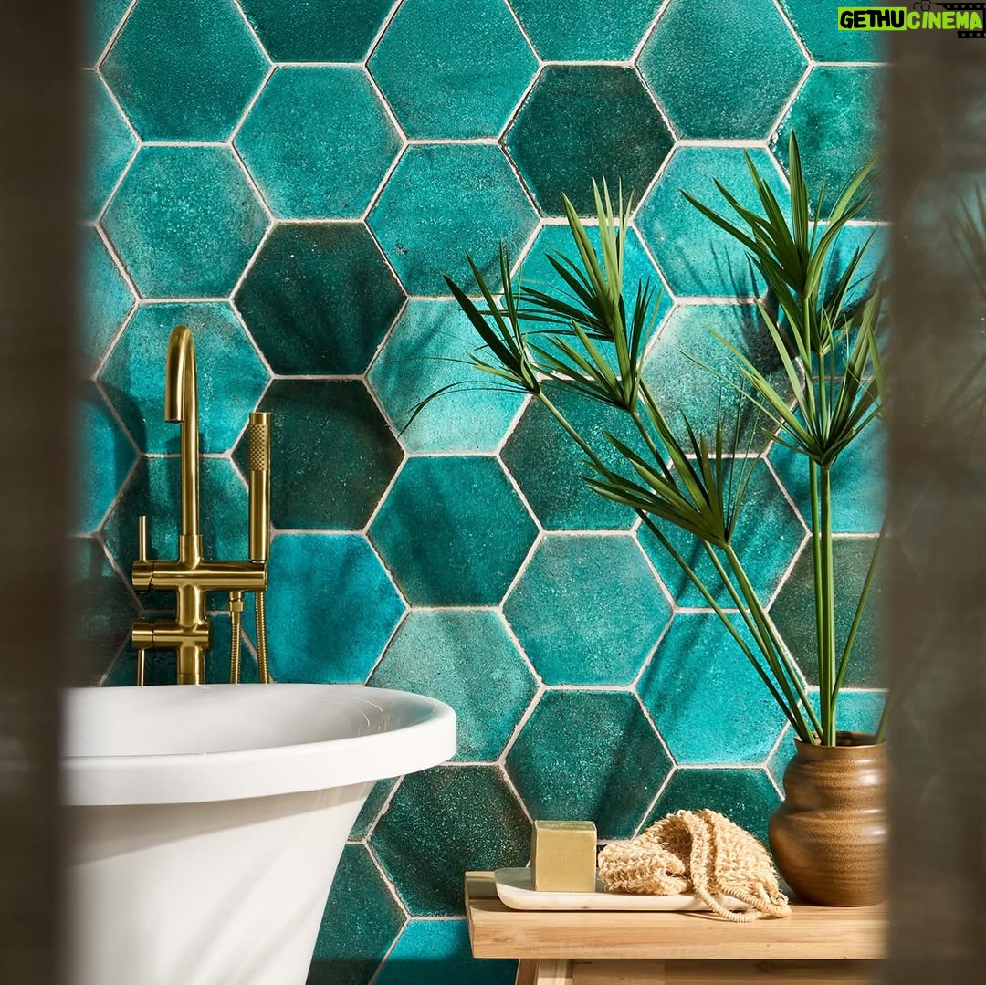Breegan Jane - 140 Likes - A coastal palette, captured in form and glaze.
The Breeze Collection by @breeganjane brings together hand-shaped terracotta, vibrant crackled finishes, and ocean-inspired tones.
From deep tidepool blues to sunlit turquoise, every tile reflects a blend of craftsmanship and coastal ease.