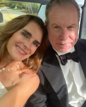 Brooke Shields Instagram - My love turned 61 on Sunday! He makes me laugh more than anyone else and has tolerated me for so long now. I love you, Chris!! The best dad. Happy belated birthday Henchy!!