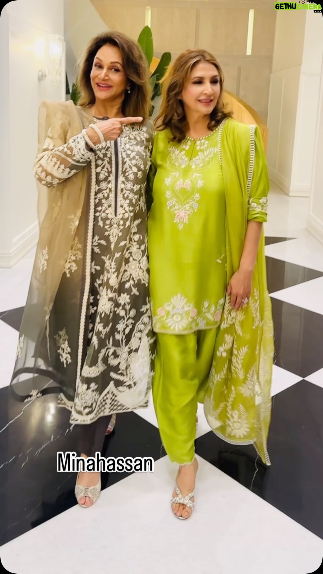 Bushra Ansari - 2.3K Likes - My darling soul sister mina hassan s Eid jora . So pretty . Thx Mina …love you