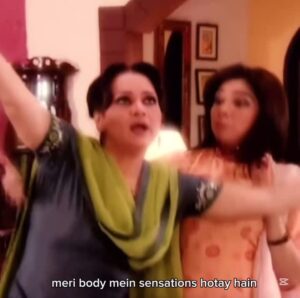 Bushra Ansari Instagram - meri body mein sensations hotay hain ….