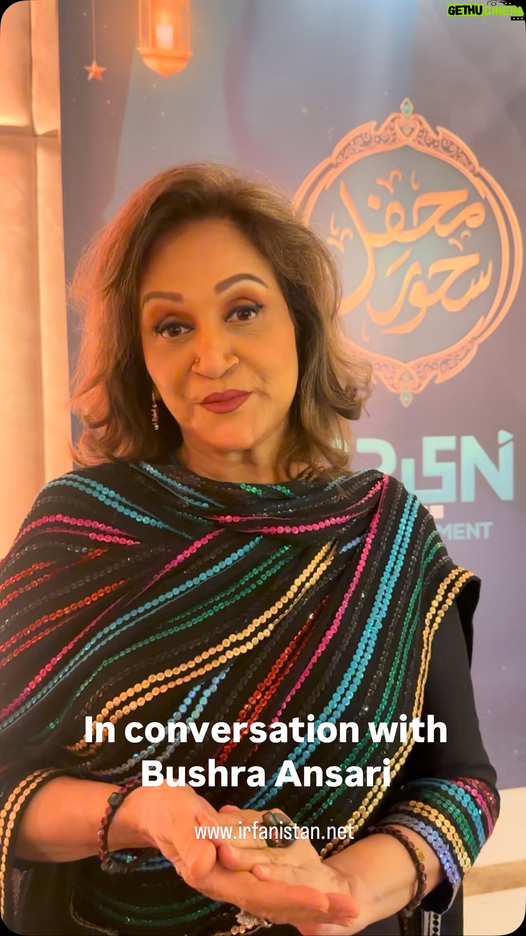 Bushra Ansari - 2K Likes - In conversation with #BushraAnsari at the Mehfil e Suhoor’, a delightful Sehri event hosted by Green Entertainment.
#irfanistanupdates #irfanistanlifestyleblogger @ansari.bushra #irfanistanupdates @greenentertainment.official @pearl_continental_karachi
