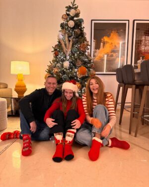 Carla Haddad Instagram - Merry Christmas from my Family to Yours ♥️✨