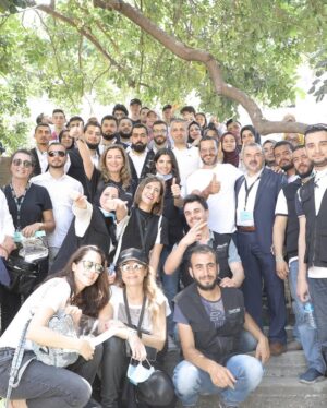 Carmen Bsaibes Instagram - Yesterday I had the chance to visit the places renovated by @nusaned in Akkar-Lebanon, and to see their hard work providing families with sustainable resources and coloring their streets so they can hope for a better future.

More to come with @nusaned ❤️