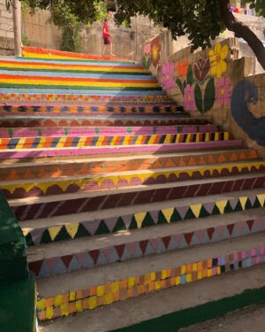 Carmen Bsaibes Instagram - Yesterday I had the chance to visit the places renovated by @nusaned in Akkar-Lebanon, and to see their hard work providing families with sustainable resources and coloring their streets so they can hope for a better future.

More to come with @nusaned ❤️