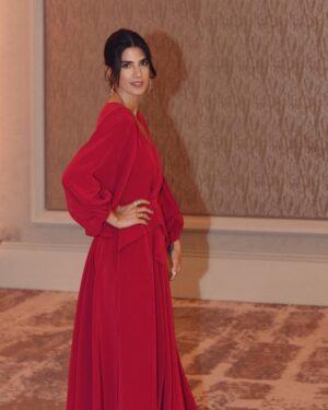 Carmen Bsaibes Instagram - Yesterday at the @mentorarabia gala dinner
.
Dressed by @azziandosta @bureaudescreateurs 
Jewelry @mukhisisters