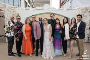 Carolina Ravassa Instagram - I can finally scream it from the rooftops … MAH (work) WIFE GOT MARRIED!

One of the happiest days ever seeing our beloved @ravassa marry her king @dwlyerly and getting to co-officiate the ceremony with @zachbetka . (And yes that means Symmetra officiated Sombra’s wedding … Symbra lives!)

Don’t have to tell you that the bar was high for the person who was worthy of her heart and he has vaulted over that bar and into all of our hearts too. Here’s to a lifetime of silly dances and love and light and a million laughs. 🩷🩷🩷🩷
