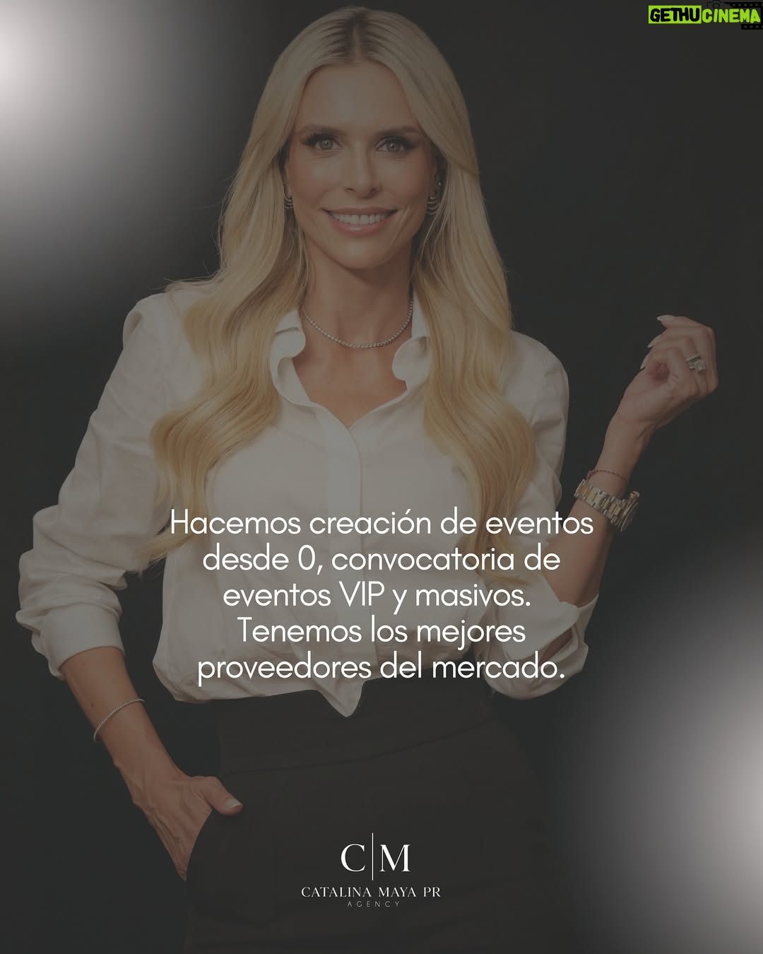 Catalina Maya - 3 Likes - Bienvenidos a esta nueva historia.
Somos @catalinamayapr, tenemos base en Miami y somos una agencia boutique líder en Estados Unidos para que tu marca sea reconocida en todos los ámbitos.
Durante 10 años, @CatalinaMaya, fundadora de la empresa, ha trabajado en relaciones públicas y relaciones estratégicas. Y ahora, después de un gran camino previo, decide oficializar su compañía con @CatalinaMayaPR.
Contáctanos si quieres potencializar tus ideas y darle vida en eventos, convocatorias, medios de comunicación, relaciones estratégicas, influencer marketing y fondeo.
Hagamos equipo juntos.
#CatalinaMayaPR
#CatalinaMaya #RelacionesPúblicas #RelacionesPúblicasMiami #PRAgency