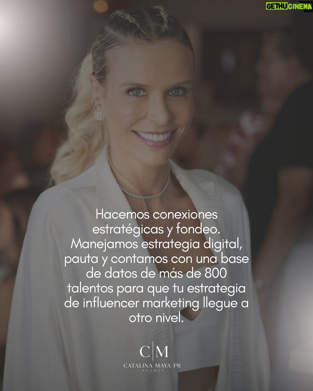 Catalina Maya - 3 Likes - Bienvenidos a esta nueva historia.
Somos @catalinamayapr, tenemos base en Miami y somos una agencia boutique líder en Estados Unidos para que tu marca sea reconocida en todos los ámbitos.
Durante 10 años, @CatalinaMaya, fundadora de la empresa, ha trabajado en relaciones públicas y relaciones estratégicas. Y ahora, después de un gran camino previo, decide oficializar su compañía con @CatalinaMayaPR.
Contáctanos si quieres potencializar tus ideas y darle vida en eventos, convocatorias, medios de comunicación, relaciones estratégicas, influencer marketing y fondeo.
Hagamos equipo juntos.
#CatalinaMayaPR
#CatalinaMaya #RelacionesPúblicas #RelacionesPúblicasMiami #PRAgency