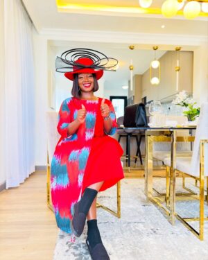 Catherine Kamau Instagram - Rich Aunty is  taking it up a notch 2025💃🏽 are you ready ? 

🏡 @143_brookview 

👗 @mokeni_fashion_house_
