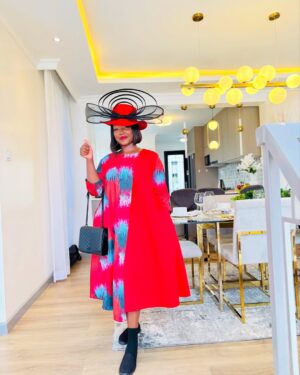 Catherine Kamau Instagram - Rich Aunty is  taking it up a notch 2025💃🏽 are you ready ? 

🏡 @143_brookview 

👗 @mokeni_fashion_house_