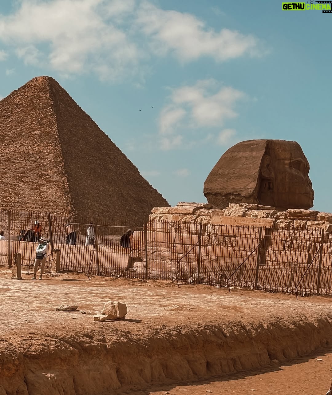 Catherine Kamau - 46.6K Likes - Exploring The ancient majestic Giza Pyramids was a once in a life time adventure that truly exceeded my wildest expectations. The history behind the work that went into designing and construction the pyramids is mind blowing. I cross off this bucket list with overwhelming joy and pride thanks to my best friend & my odogwu šā¤ļø.
#giza
#blacktravel