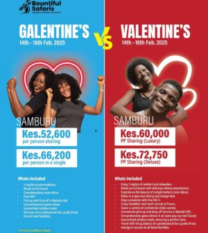 Catherine Kamau Instagram - Manifested #Samburu @bountifulsafaris said we Gachu! 😍…. My girls tagged along so I guess it’s our Galentines trip 💃🏽…. You deserve a  memorable bountiful experience this valentines , @bountifulsafaris has curated a beautiful package for you & your loved ones . Book your samburu safari now 🙌🏾 
CALL ☎️ OR  WHATSAPP 0724840482 TO BOOK YOUR TRIP .

#BountifulTimelessMemories 
#IAMABOUNTIFULRAFIKI

@idah_alisha @queengathoni ❤️