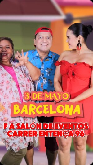 Cecilia Cascante Instagram - 🎭 ¡Noche de comedia imperdible! 🎭

🤣 LOS 3 SON FAMILIA 🤣
📅 Sábado 3 de mayo ⏰ 19:00
📍 Salón de eventos FA – C/ Entença 96

Prepárate para una noche llena de risas con este increíble espectáculo cómico. ¡No te lo puedes perder!

🎟 Entradas a la venta en:
📍 Río Chico Brasa y Sabor – C/ Enamorats 139
📍 El Ñaño BELLATERRA – C/ Lepanto 203
📍 Frutimix – C/ Pedraforca 50, Hospitalet

📲 Venta a domicilio: 672340636
💻 Venta online: www.woutick.com

¡Reserva ya y ven a disfrutar de una noche de carcajadas! 😂🎟