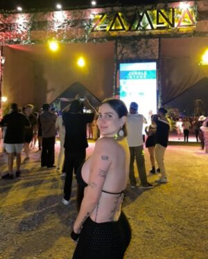 Celia Lora Instagram - @zamna.music @keinemusikcrue #tulum 🌴 @bananhot