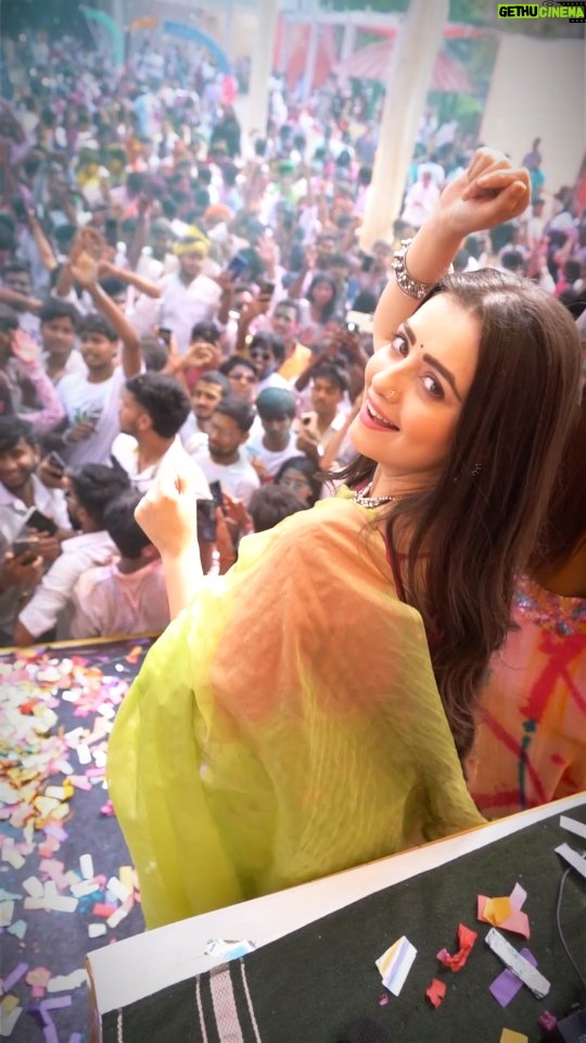 Chahat Pandey - 367.3K Likes - ❤️ Lucknow, you were incredible! ✨ Had an unforgettable time celebrating Holi with all of you! 💖
Special thanks to @apexprimeott, @perfectmediasolution , and @digitalnbeyond3 for making this event so amazing! ❤️🎉
Saree by - @ethnicsaroj
Style by @ankitasinha.03
And @dimple_m_soni
Shot by 📷 @kitkat_mike
Until next time! #HoliCelebration #LucknowVibes #Grateful