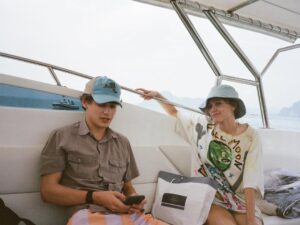 Charlotte Le Bon Instagram - Our boat is huge 🛥️🪷
@thewhitelotus