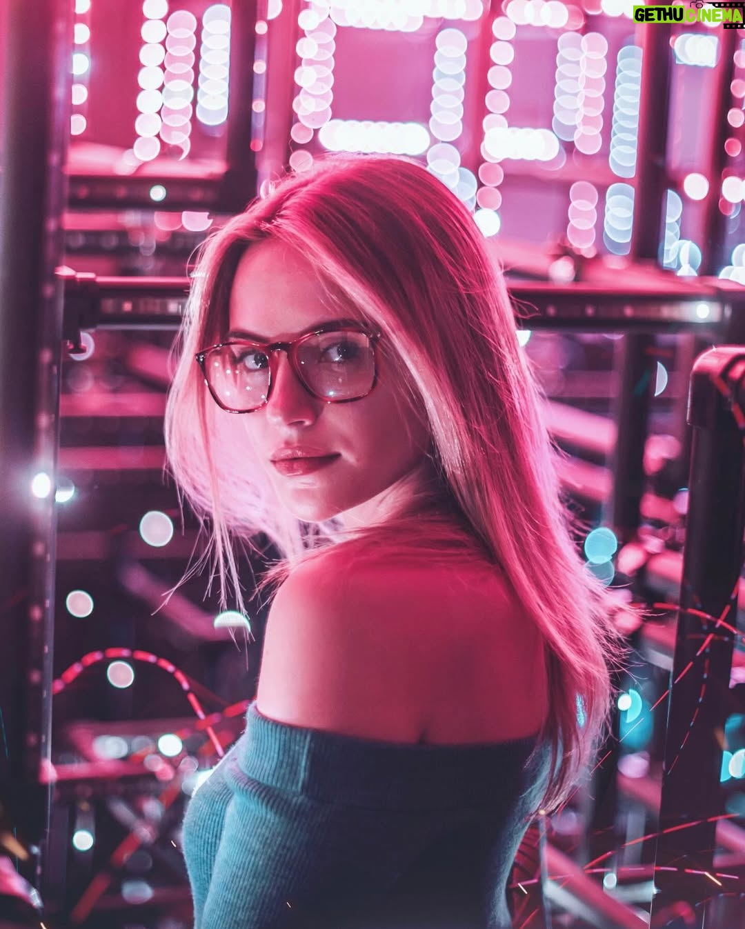 Charlotte McKee - 618 Likes - When @brandonwoelfel somehow transported us to Night City 🌆😆