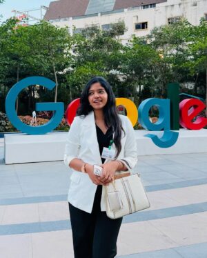 Charumathi Saravanan Instagram - 15 years old Charu wouldn’t believe I’m going Google office and attending meetings and making Youtube my Career🧿 Extremely happy & grateful!! Thank you @youtubecreatorsindia and special thanks to @athulvinod92 sir for your support and encouragement✨
.
Love you Miss Miracle fam!! You are the best♥️