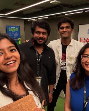 Charumathi Saravanan Instagram - 15 years old Charu wouldn’t believe I’m going Google office and attending meetings and making Youtube my Career🧿 Extremely happy & grateful!! Thank you @youtubecreatorsindia and special thanks to @athulvinod92 sir for your support and encouragement✨
.
Love you Miss Miracle fam!! You are the best♥️