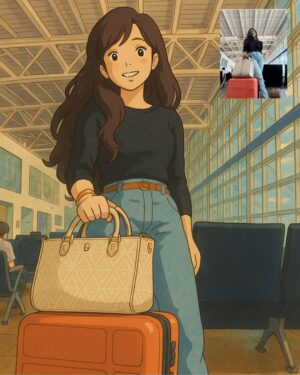 Charumathi Saravanan Instagram - This Ghibli style🥹🤌🏻 2025 so far🧿
ebhaa dai etha pandrathukulla🥵🥵 but kyoot ah erruku🥰
.
Special Dhanks to @jenni__mj & @sharmilageorge_ ♥️♥️