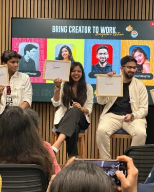 Charumathi Saravanan Instagram - 15 years old Charu wouldn’t believe I’m going Google office and attending meetings and making Youtube my Career🧿 Extremely happy & grateful!! Thank you @youtubecreatorsindia and special thanks to @athulvinod92 sir for your support and encouragement✨
.
Love you Miss Miracle fam!! You are the best♥️