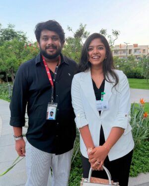 Charumathi Saravanan Instagram - 15 years old Charu wouldn’t believe I’m going Google office and attending meetings and making Youtube my Career🧿 Extremely happy & grateful!! Thank you @youtubecreatorsindia and special thanks to @athulvinod92 sir for your support and encouragement✨
.
Love you Miss Miracle fam!! You are the best♥️